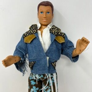 Vintage Generic Male Fashion Doll Articulated 80's 90's Beach Boy Collectible